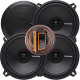 2 Rockford Fosgate Prime R1525X2 160W Peak (80W RMS) 5-1/4