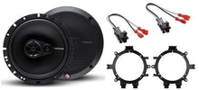 Charger l&#39;image dans la galerie, Rockford Fosgate Prime R165X3 Speaker Install Kit for 1999-02 Chevy/GMC Trucks 90W RMS 6.5&quot; 3-Way PRIME Series Coaxial Speakers w/ Adapter &amp; Harness for Chevy/GMC Trucks