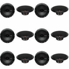 6 Pair Rockford Prime R1675X2 180W Peak 6-3/4