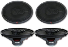 Load image into Gallery viewer, 4 x Rockford Fosgate R169X3 6x9 3-Way Car Audio Coaxial Speakers 6&quot; x 9&quot;