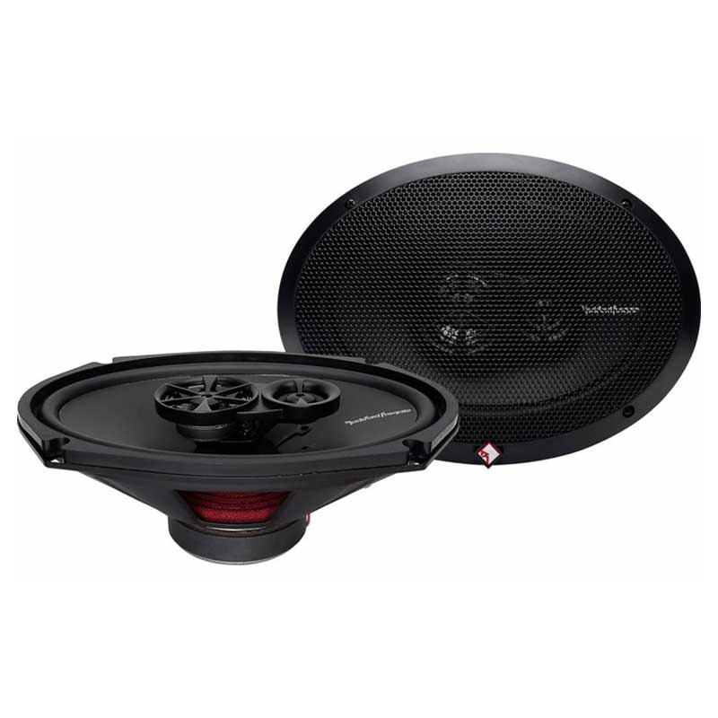 Rockford Fosgate R169X3 Prime 6 x 9 Inch 3-Way Full-Range Coaxial Speaker - Pair