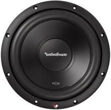 Load image into Gallery viewer, 2 ROCKFORD FOSGATE R2D4-12 12&quot; SUBWOOFER, ENCLOSURE BASS PACKAGE + 4G AM KIT