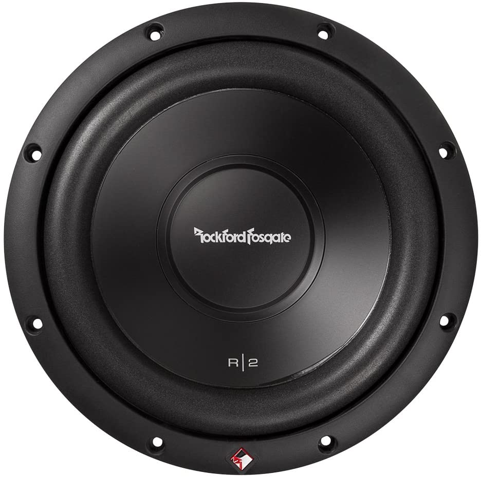 2 Rockford Fosgate Prime R2D2-10 500W Max 250W RMS 10" Dual 2-Ohm R2 Prime Series Subwoofer