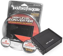 Load image into Gallery viewer, Rockford Fosgate 4 Channel High to Low RCA Level Output Radio Converter RF-HLC4
