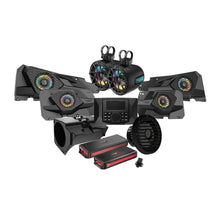 Charger l'image dans la galerie, Cerwin Vega RPMRZRKD43 2014+ RZR XP Complete Audio Kit with 6 Ch &amp; 1 Ch Digital Amplifier 10” Sealed Marine Subwoofer, 6.5” Tower Speaker System, and CMR3 Media Audio Player