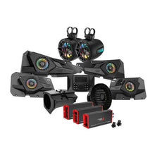 Charger l'image dans la galerie, Cerwin Vega RPMRZRKM43 2014+ RZR XP 4DR 1110W Complete Audio Kit with 3 Amplifiers, Media Center, Front and Rear 6.5” 2-Way Door Speakers, 6.5” 2-Way Tower Speakers and 10" Subwoofer