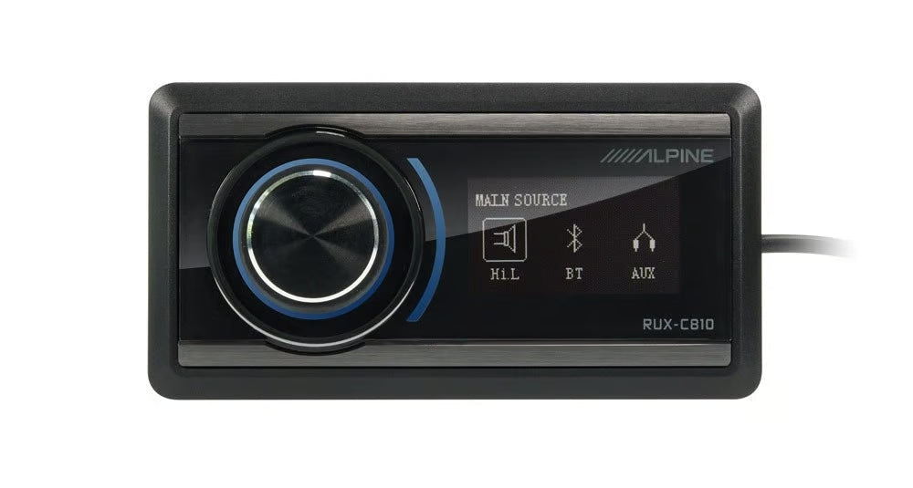Alpine RUX-C810 Status HDP-D90 Digital Sound Processor and Amplifier Controller Bundle
