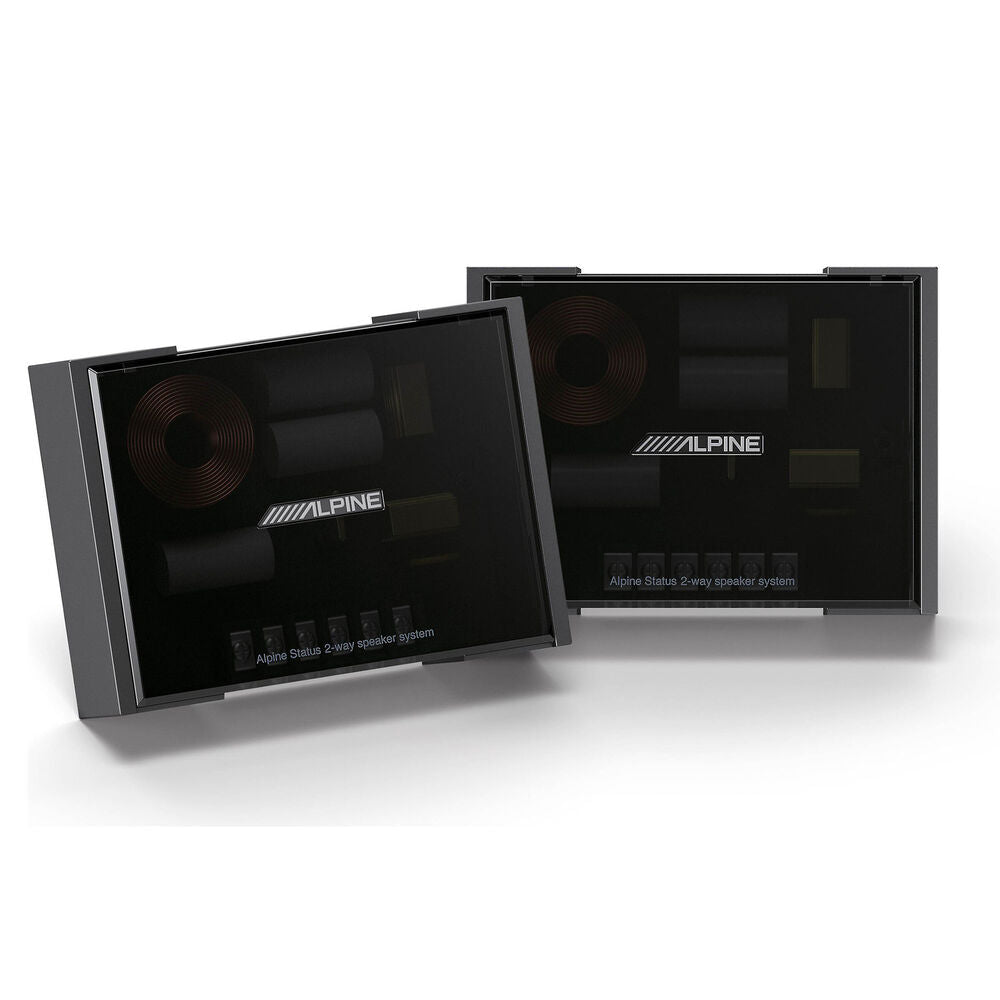 Alpine HDZ-653S 6.5” 3-Way & HDZ-65CS 6.5” 2-Way Slim-fit Component Speaker Set