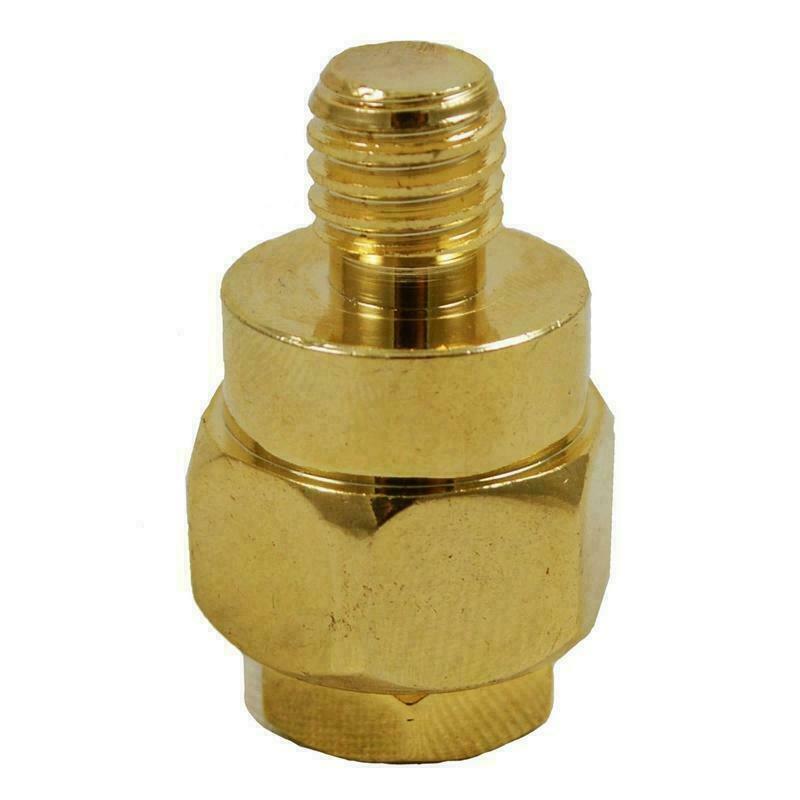 2 Absolute BTG-50 GM Side Post Terminals GM Short Side Post Mount Positive Negative Battery Terminal Gold Plated