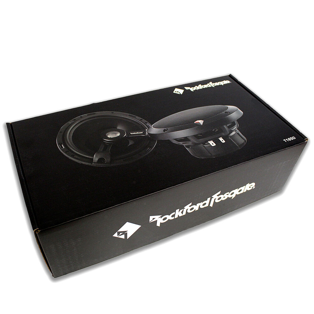 4 Rockford Fosgate Power T1650 300W Peak 6.5" Power Series 2-Way Coaxial Car Speakers