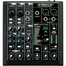 Charger l&#39;image dans la galerie, Mackie PROFX6v3 6 Channel Professional Effect Mixer with USB GigFX Effects