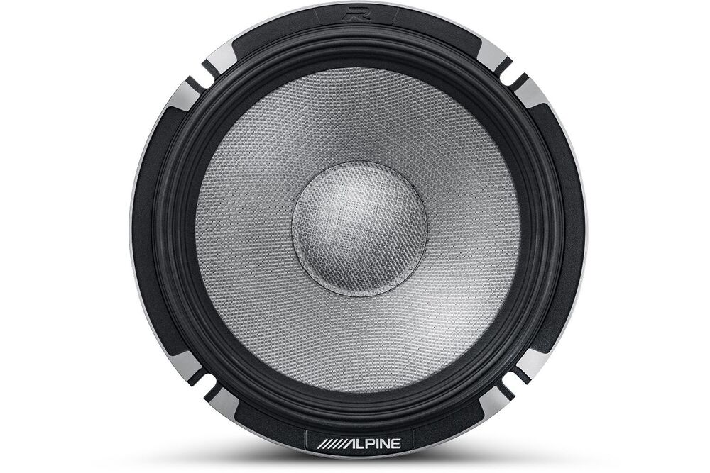 2 Pair Alpine R-Series R2-S653 3-Way Pro 6.5" Component Car Audio Speaker System