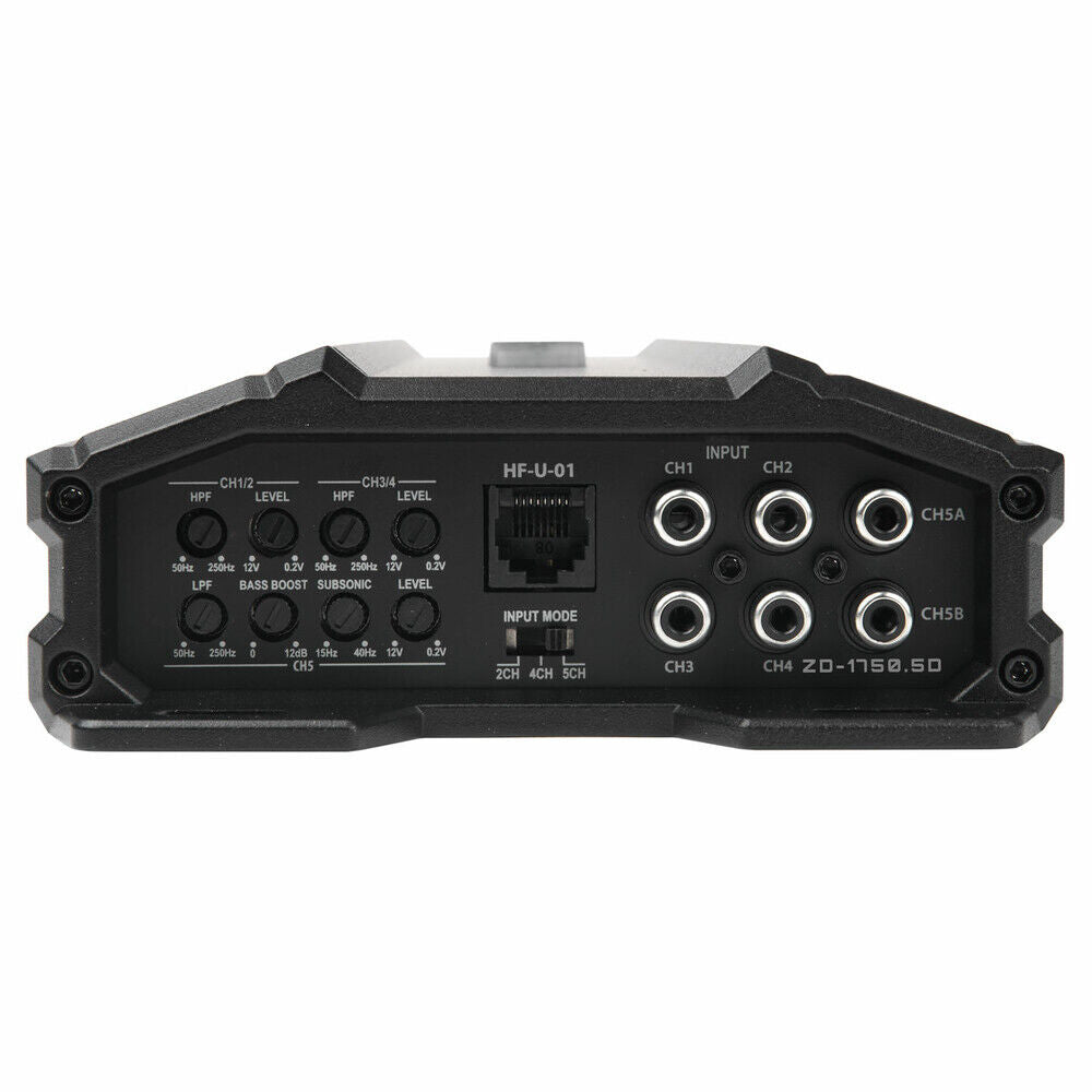 Hifonics ZD-1750.5D 1700 Watt RMS Class-D 5-Channel Zeus Delta Car Amplifier