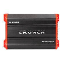 Load image into Gallery viewer, Crunch Ground Pounder GP-2500.1 2500W Max Monoblock Subwoofer Class AB 2500 Watts Car Amplifier with 8 Gauge Amp Kit