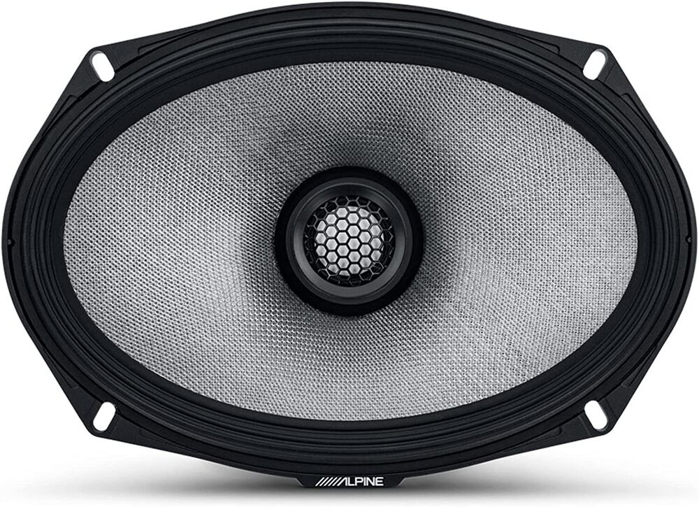 2 Pair Alpine R-Series R2-S69 300 Watts 6x9" 2-Way Coaxial Car Audio Speakers