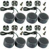 4 Pairs 2000 Watts Car Audio Piezo Super Dome Tweeter