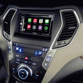 Metra 99-7385B Single or Double DIN Car Stereo Dash Kit for 2017 - 2018 Hyundai Santa Fe , Santa Fe Sport