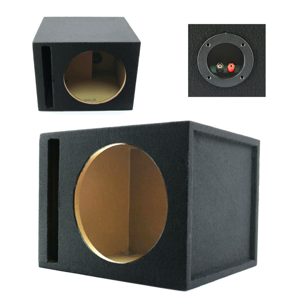 Single 12" Ported Subwoofer Enclosure Car Audio Box MDF