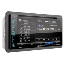 Charger l&#39;image dans la galerie, Soundstream VR-65B 6.2&quot; Double-DIN Bluetooth DVD/CD/AM/FM In-Dash Car Stereo