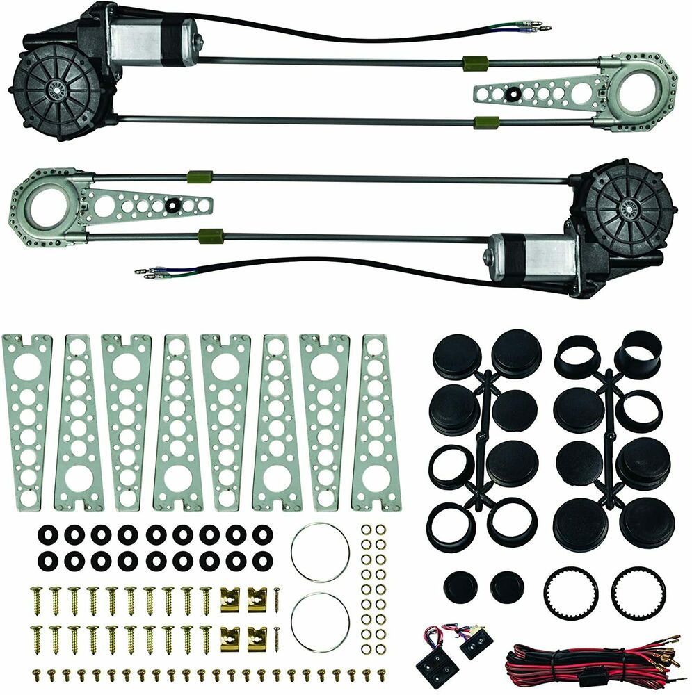 Blaupunkt BL205 Universal Car Power Window Kit, 2-Door, 12 Volt