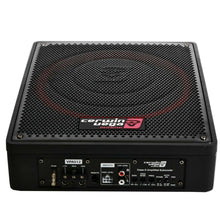 Charger l&#39;image dans la galerie, Cerwin Vega VPAS12 600W Max (250W RMS) 12&quot; Under Seat Powered Subwoofer Enclosure Slim Powered Enclosure
