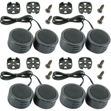 Load image into Gallery viewer, 4 Pairs Absolute TW500 500 Watts Car Audio Piezo Super Dome Tweeter