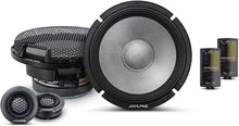 Charger l&#39;image dans la galerie, 2 Pair Alpine R-Series R2-S65C 6.5&quot; 300 Watts Component Car Audio Speaker