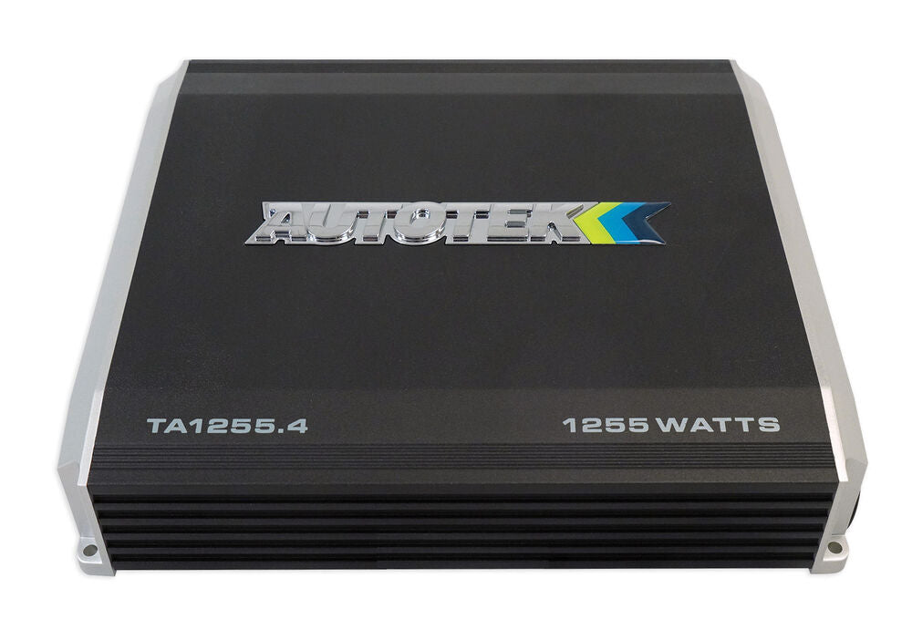 Autotek TA-1255.4 1200 Watt 4 Channel High-Performance Car Audio Amplifier