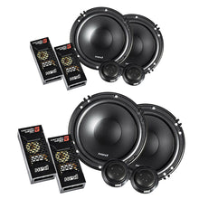 Load image into Gallery viewer, 2 Pair Cerwin Vega XED650C 6.5&quot; 2-Way Car Audio Component Speaker System
