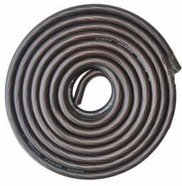 Absolute P4-25BK 25' 4-Gauge Black Copper Mix Power Ground Wire Cable