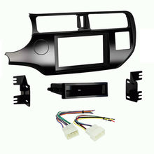 Charger l&#39;image dans la galerie, Metra 99-7367HG 70-7304 Single/Double DIN Dash Kit &amp; Harness for Select 2016-2017 Kia Rio Vehicles