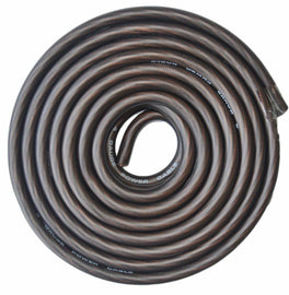XP Audio X4G50BK 4 Gauge 50 FT COPPER CCA Black Flex Power Wire Strands High Voltage Marine Cable