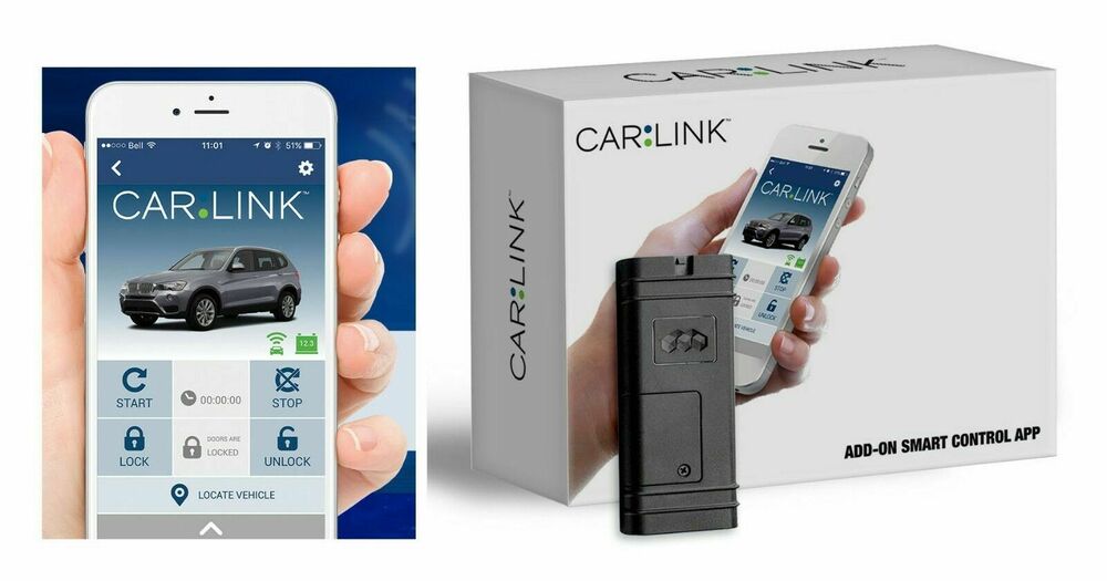 Audiovox CarLink ASCL6 Remote Start/Security Android iOS Smartphone Control App