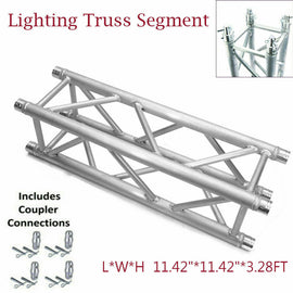 MR DJ 3.28ft Straight Square Aluminum Truss Segment Pro Lighting + 4 coupler connections