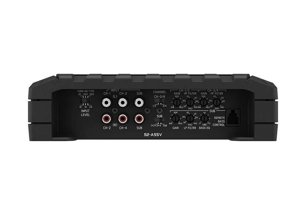 Alpine S2-A55V S-Series 5-Channel 540 Watts Car Audio Amplifier + 4 Gauge Amp Kit