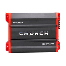 Load image into Gallery viewer, Crunch Ground Pounder GP-1000.4 1000W Max 4 Channel Class AB 1000 Watts Car Amplifier with 8 Gauge Amp Kit