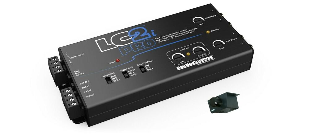 AudioControl LC2i PRO 2-channel line output converter with AccuBASS