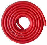 XP Audio X4G50R 4 Gauge 50 FT COPPER CCA Red Flex Power Wire Strands High Voltage Marine Cable