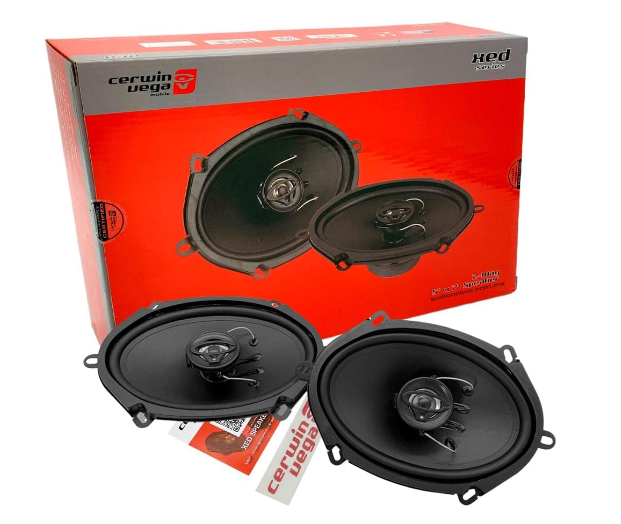 Cerwin Vega XED57 XED Series 5"x7" 2-Way Coaxial Speakers