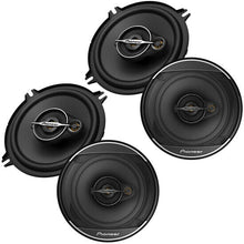 Charger l&#39;image dans la galerie, 2 Pair Pioneer TS-A1371F 5-1/4&quot; 5.25&quot; 300W 3-Way Coaxial Car Audio Speakers