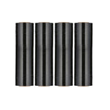 4 Rolls BLACK Hand Pallet Shrink Wrap Plastic Stretch Film 18