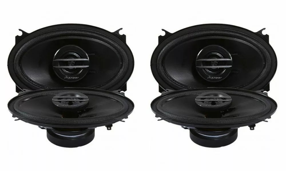 4 Pioneer 200 Watt 2way 4"x6" coaxial Speaker Fit 1988-1994 GM C/K 1500, 2500