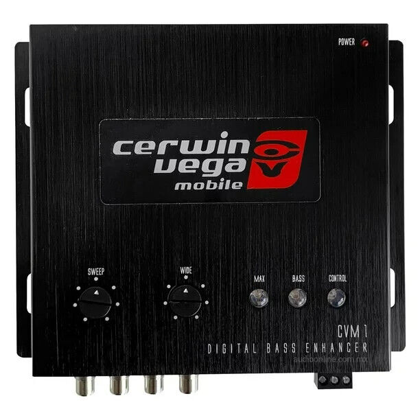 Cerwin Vega CVM1 Vega Series Digital Car Audio Bass Enhancer Driver Equalizer