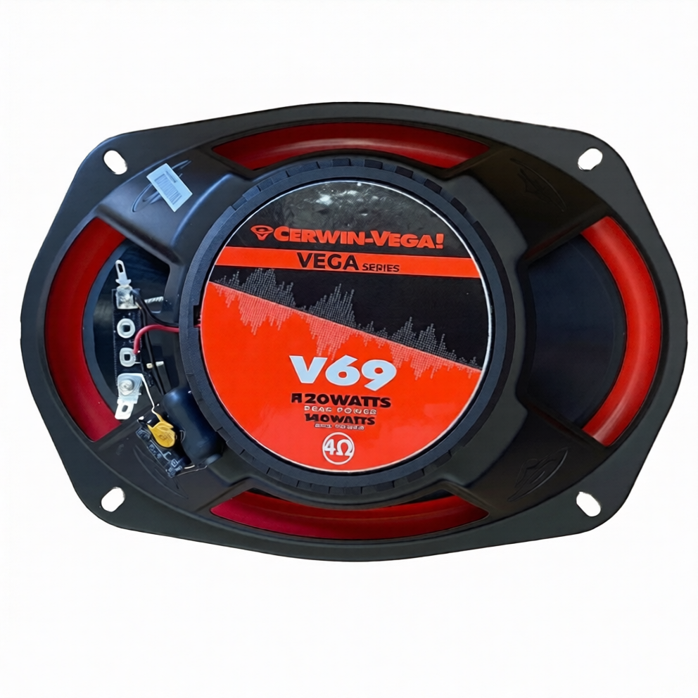 Cerwin Vega V69 420W 2Way 6"x9" Front Door Speakers Fits 2005-2018 Toyota Tacoma
