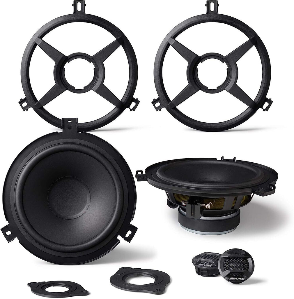 Alpine PSS-24WRA Complete Audio System for 18-Up Jeep Wrangler & 20-Up Gladiator