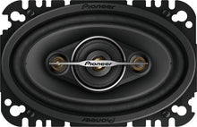 Charger l&#39;image dans la galerie, 2 Pioneer TS-A4671F 420W 4x6&quot; A-Series 4-way 4-ohm Coaxial Car Speakers