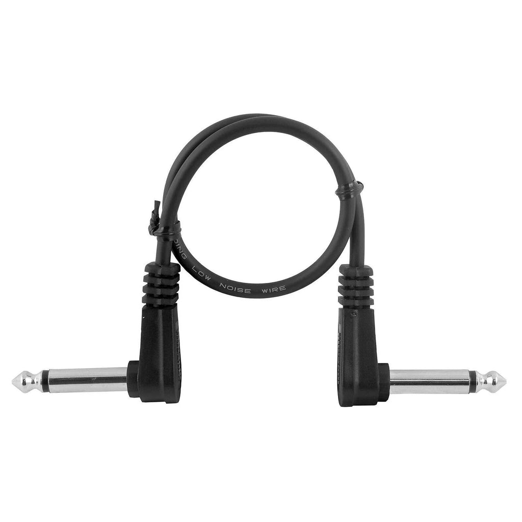 Mogami PP PEDAL RR 01 3PK Pure Patch Right Angle to Right Angle Pedal Cable