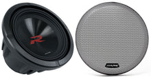 Charger l&#39;image dans la galerie, 2 Alpine R2-W12D4 2250W 12&quot; R-Series Dual 4-Ohm Car Subwoofer + KTE-12G.3 Grille