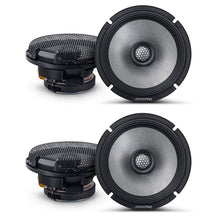 Load image into Gallery viewer, 2 Pair Alpine R-Series R2-S65 300 Watts 6.5&quot; 2-Way Coaxial Car Audio Speakers