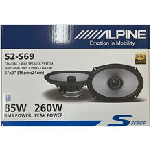 Charger l'image dans la galerie, Alpine S2-S69 6x0" Speaker 72-5600 Harness 82-3004 Adapter Fit 2015-17 Silverado 2500